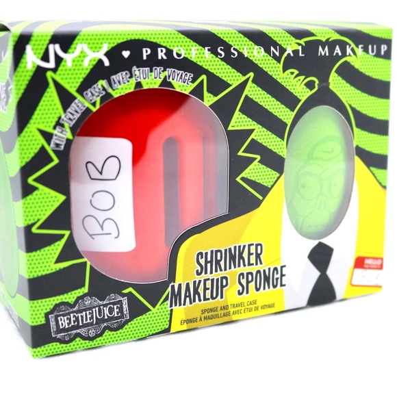 NEW NYX Beetlejuice Shrinker Bob Makeup Sponge Professional Travel - Picture 1 of 7